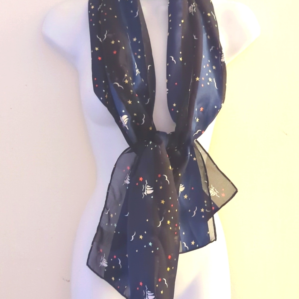 Christopher & Banks patriotic scarf